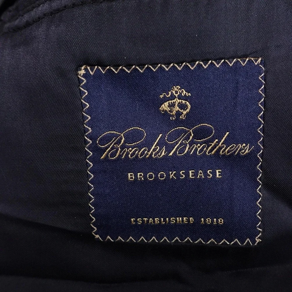 Brooks Brothers Blazer 39R Wool Loro Piana Italy Sport Coat Jacket Brooksease